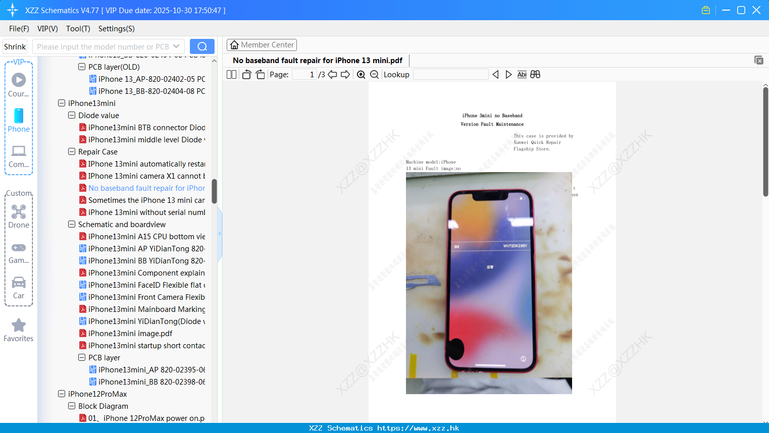 No Baseband Fault Repair For IPhone 13 Mini